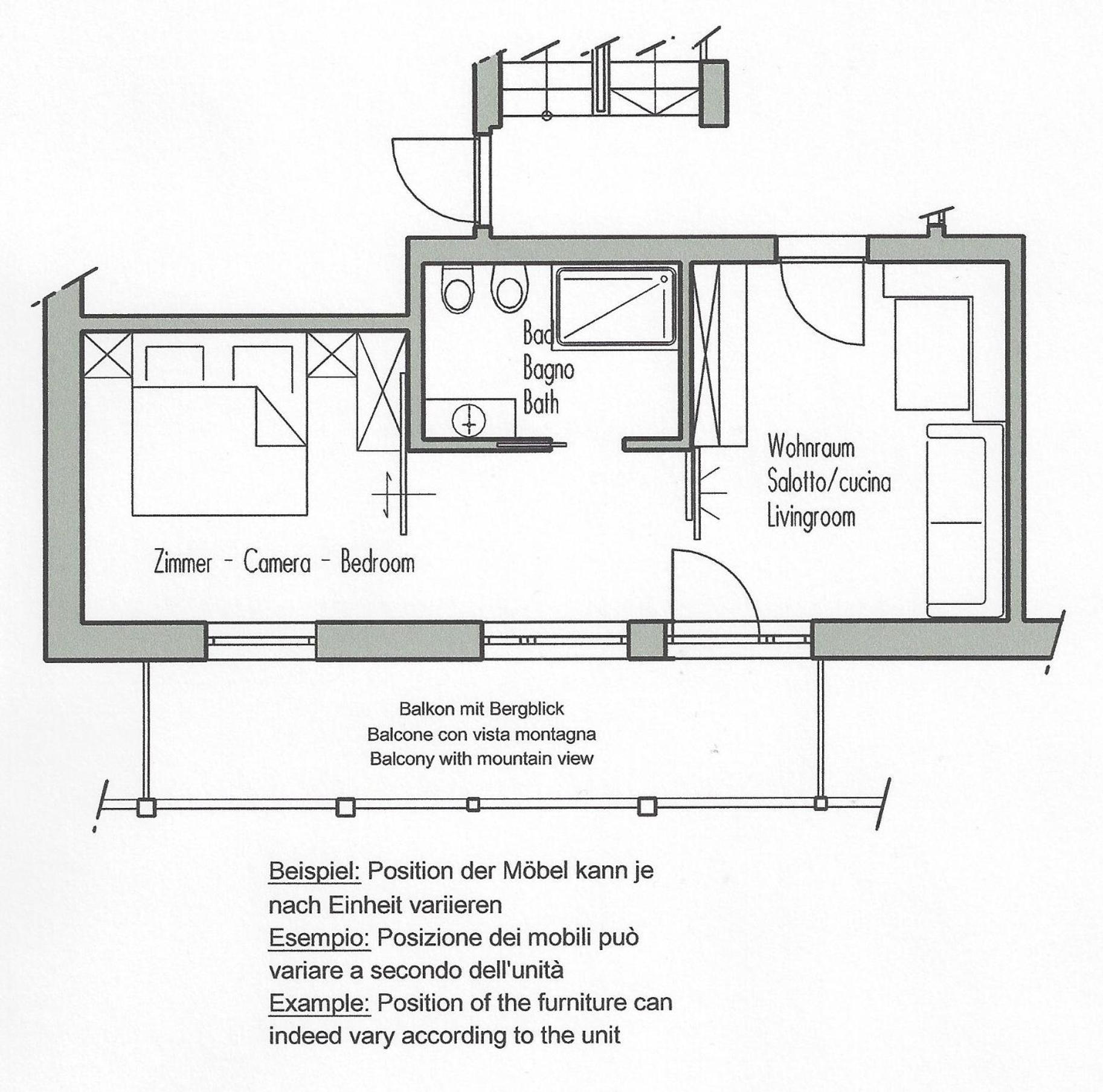 Residence Viktoria Castelrotto Exterior foto